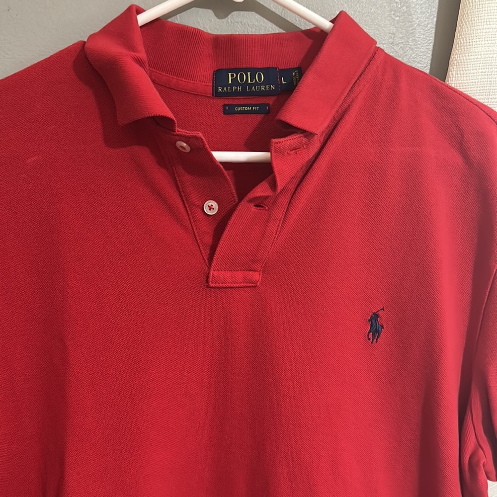 ▪️RED POLO TOP - Picture 2 of 2
